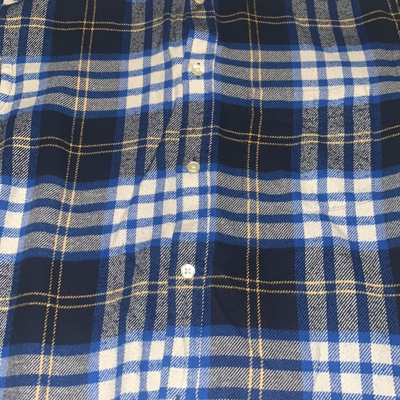 H&M Plaid Flannel Button Up Shirt - Picture 2 of 6